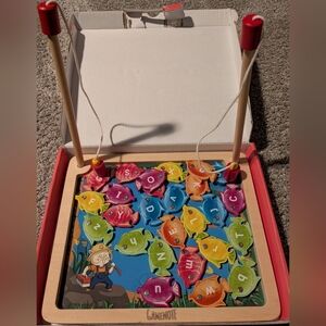 Magnetic Letters Fishing Game